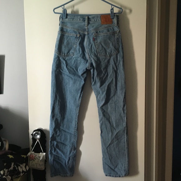 LEVI'S 501 Jeans Medium-Light Color 26 - Picture 3 of 5